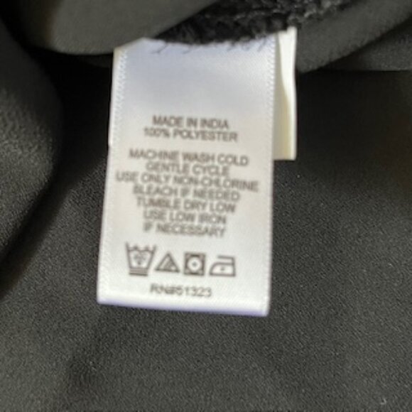 🧡3/15 Cece Long Sleeve Collar Ruffle Button Front Blouse Women's M - Picture 14 of 15